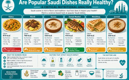 Are Popular Saudi Dishes Really Healthy? A Critical Nutritional Analysis