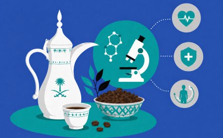 The Health Secrets of Saudi Coffee: A Scientific Investigation