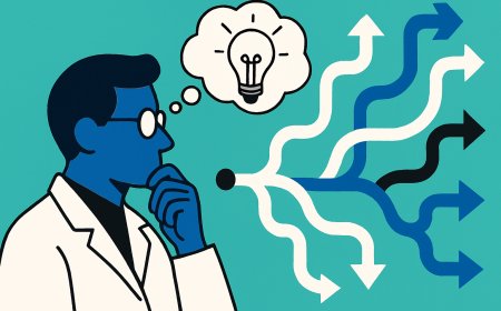 The Role of Counterfactual Thinking in Scientific Career Advancement