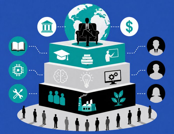 The Knowledge Economy: A Three-Dimensional System of Power