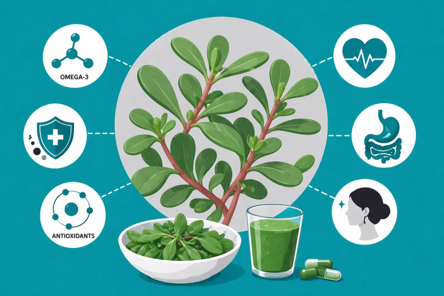 Purslane: The Resilient Plant with Hidden Nutritional Power