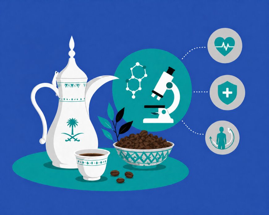 The Health Secrets of Saudi Coffee: A Scientific Investigation