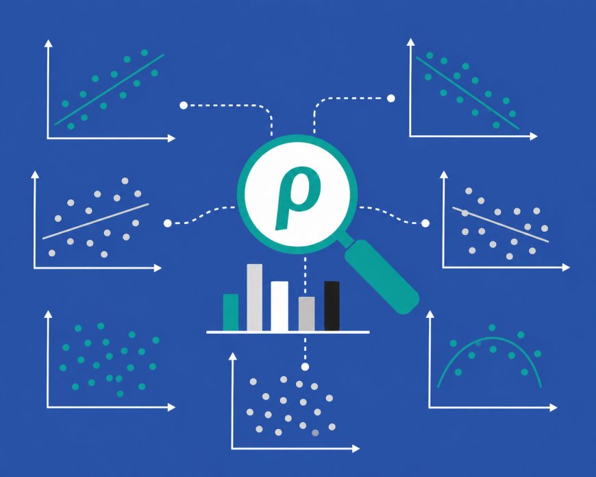Correlation Coefficient (Pearson's or Spearman's)