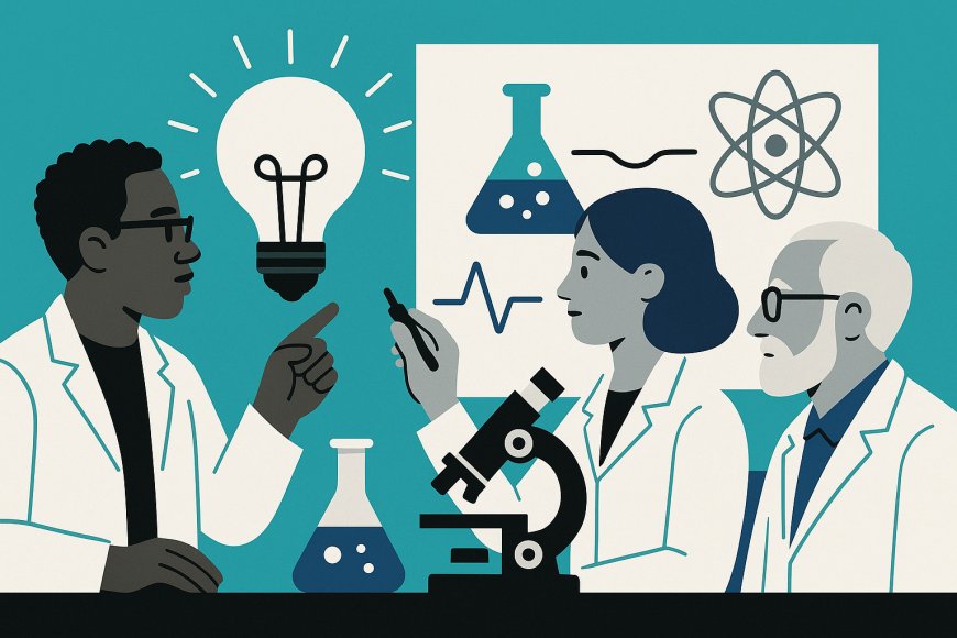 The Emergence of Collective Leadership Dynamics in Scientific Research Teams
